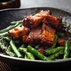 Spicy Pork Stir Fry with Green Beans Recipe