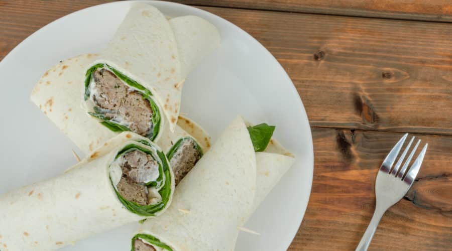 spicy pork wrap recipe