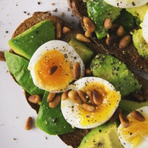 What spice goes well with eggs