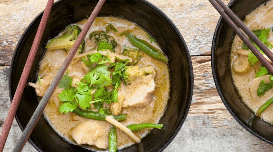 Thai green curry