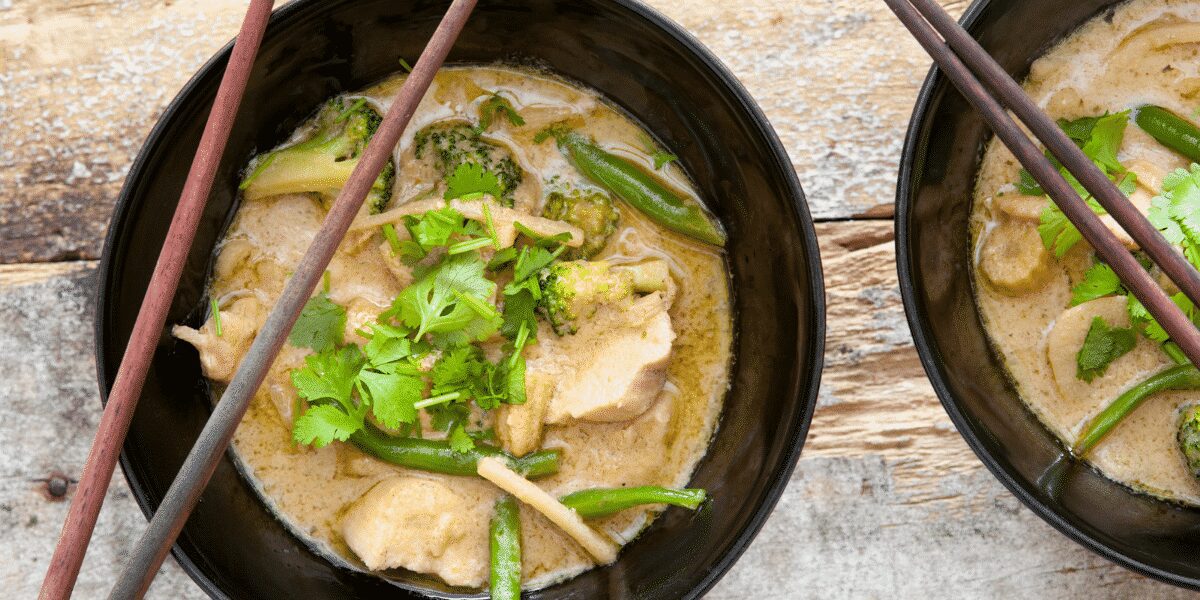 Thai green curry