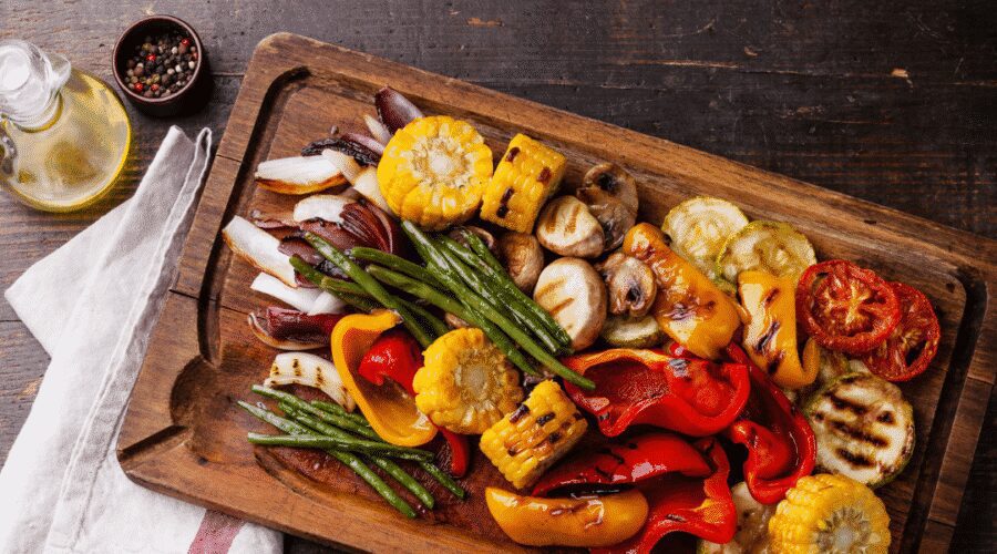 Grilled veggies