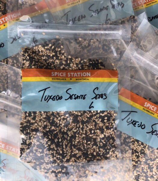 Tuxedo Sesame seeds