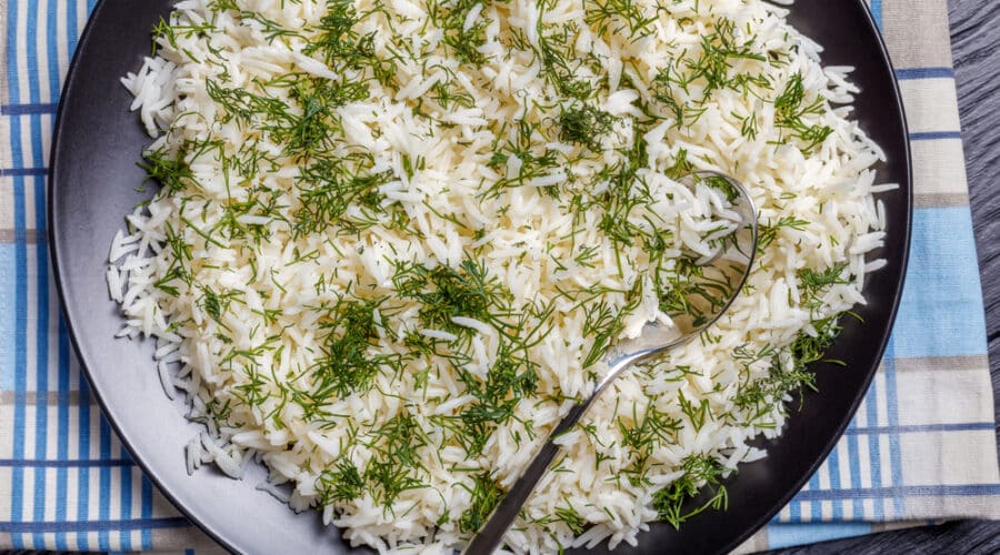 persian dill rice