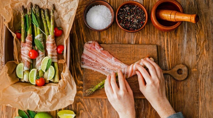 Bacon-Wrapped Asparagus