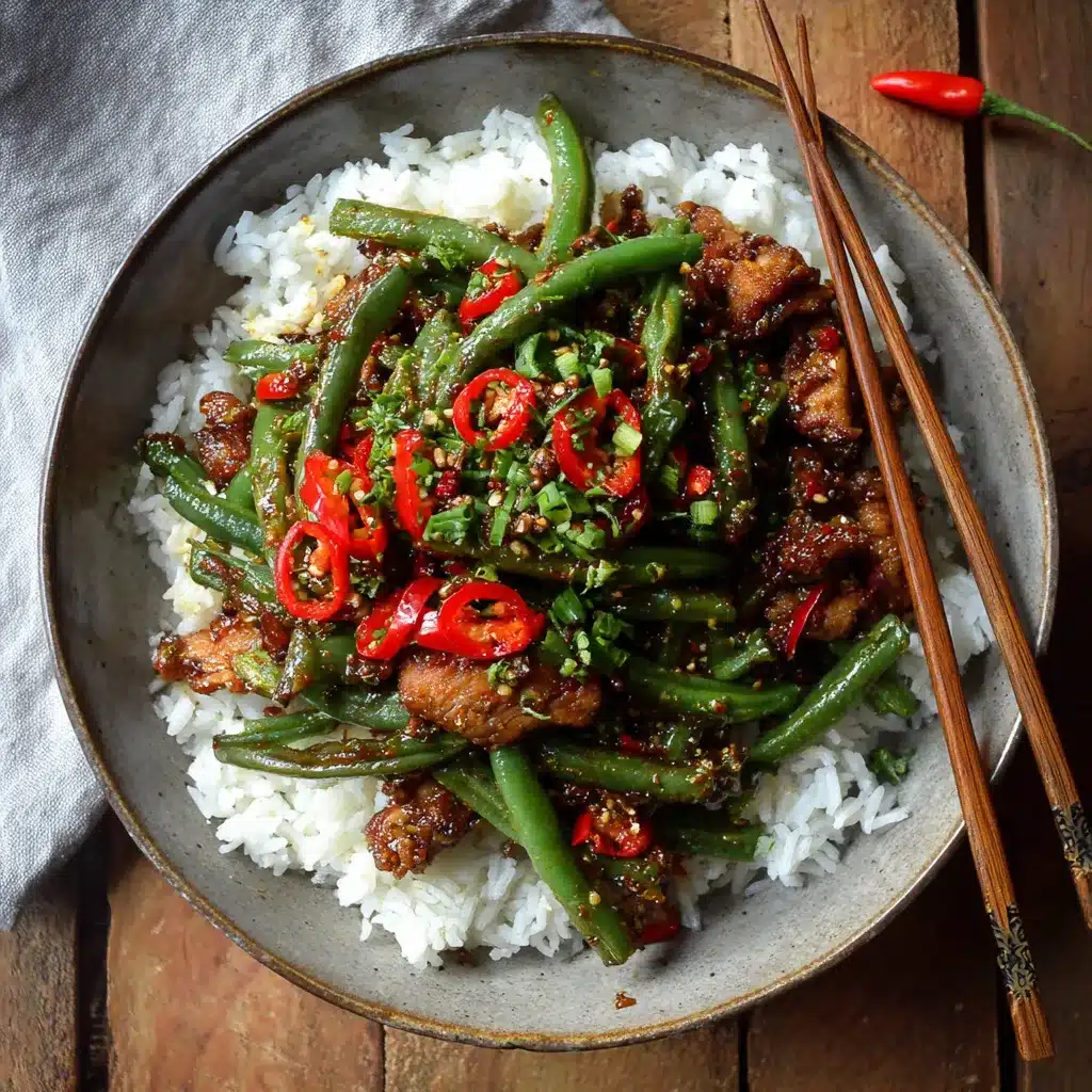 Spicy Pork Stir Fry with Green Beans - A Sichuan Classic You Can Make Tonight